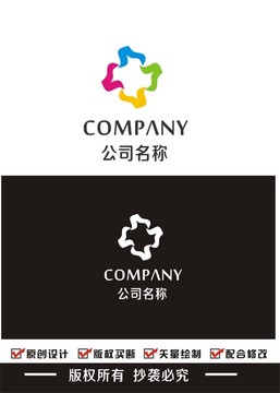 风车logo