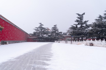 故宫雪景