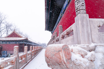 故宫雪景