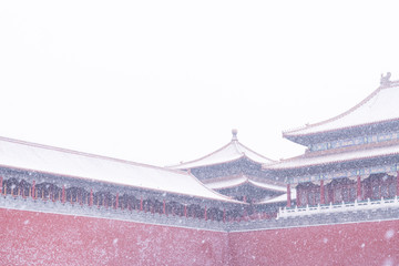 故宫雪景