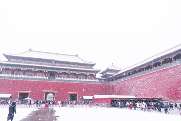 故宫雪景