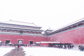 故宫雪景