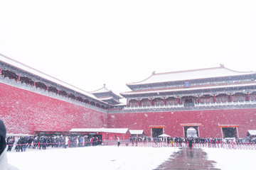 故宫雪景