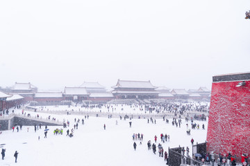 故宫雪景