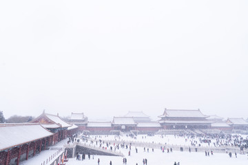 故宫雪景