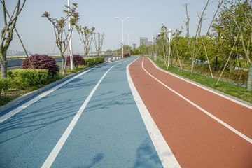 杭州钱江世纪公园健身跑道