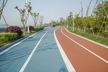 杭州钱江世纪公园健身跑道