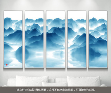 抽象水墨裝飾畫