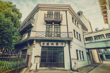 老上海街景