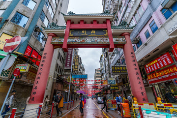 香港街道街景