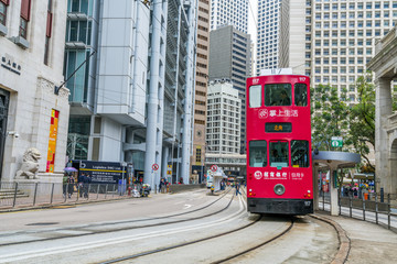 香港街道街景