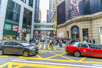 香港街道街景