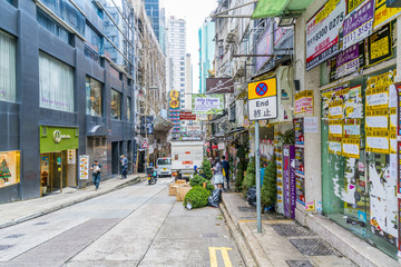 香港街道街景