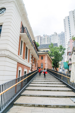 香港街道街景