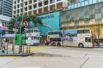 香港街道街景