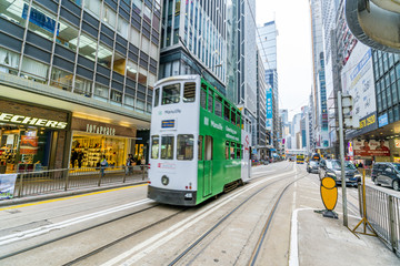 香港街道街景