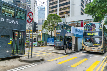 香港街道街景