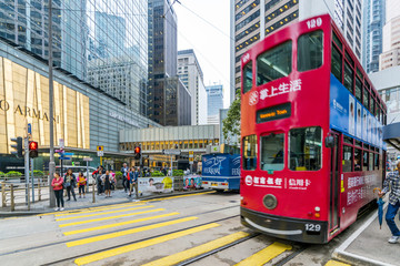 香港街道街景