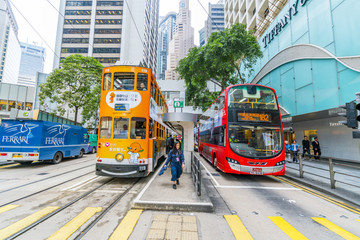 香港街道街景