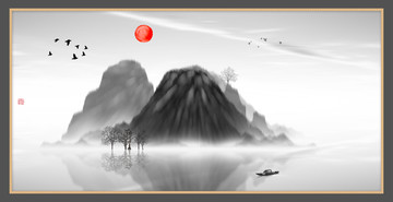 國畫山水