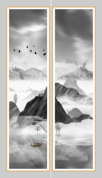 現代山水