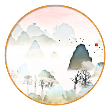 國畫山水