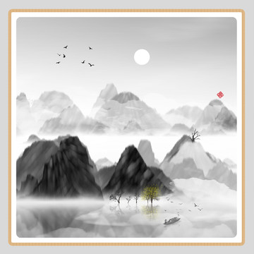 意境水墨畫(huà)