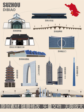 蘇州著名地標(biāo)