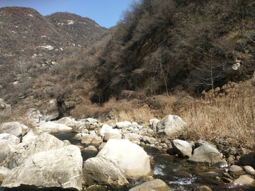 山间溪流