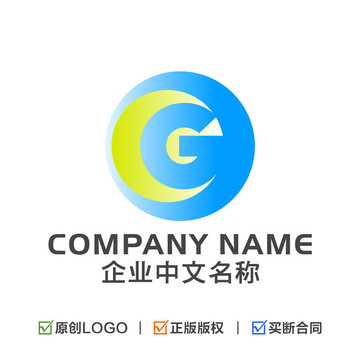 字母OG组合标志