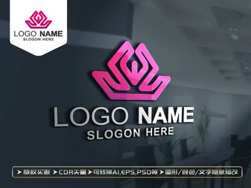 蓮花瑜伽標志LOGO