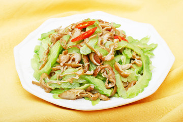 苦瓜炒肥腸