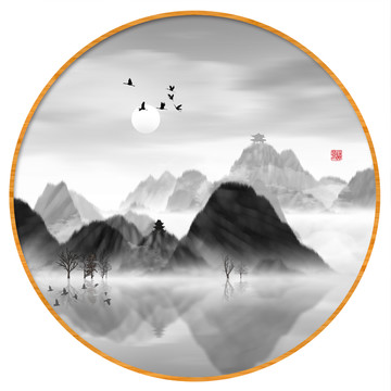 玄關壁畫