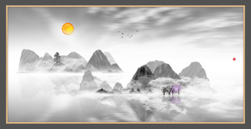 簡(jiǎn)約水墨