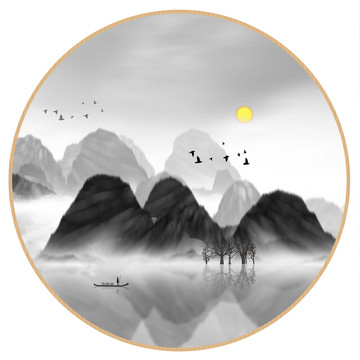 創(chuàng)意水墨畫