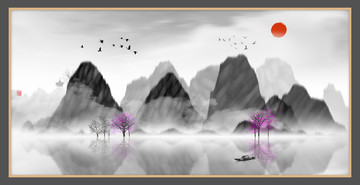玄關(guān)壁畫