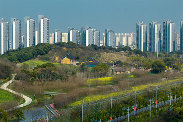 山边的城市