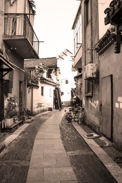 老上海街道老照片