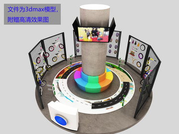 兒童車中島鋪max模型