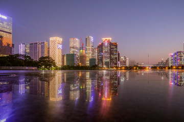 深圳市民中心夜景