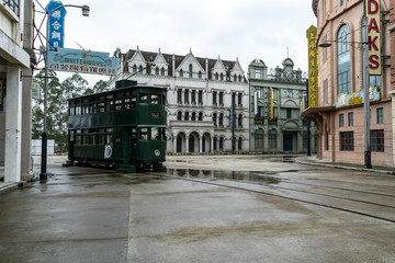 老上海建筑街景