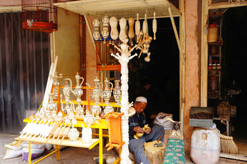 喀什噶尔老城木器店