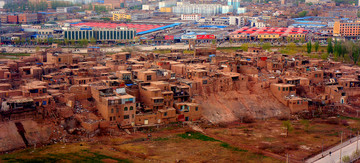 喀什高台民居俯瞰
