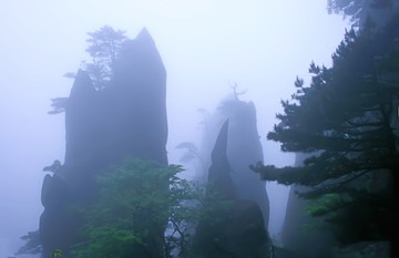 山景水墨