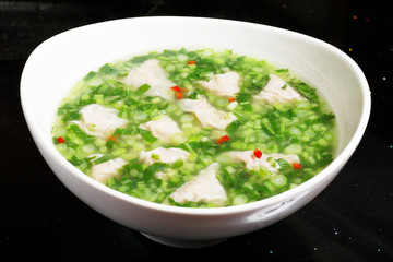 青菜燕餃