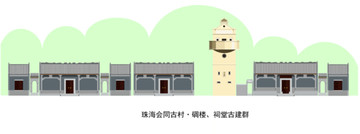 珠海會同村古建群