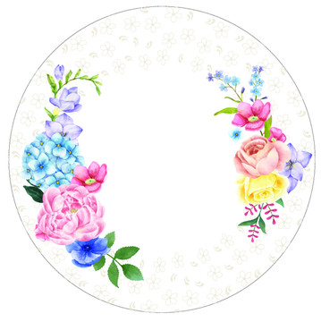 花卉碟