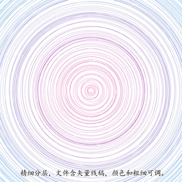 放射螺旋線防偽紋