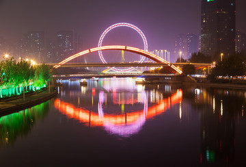 天津天津眼夜景