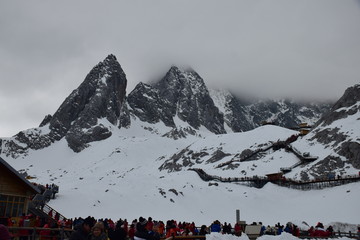 玉龙雪山山顶